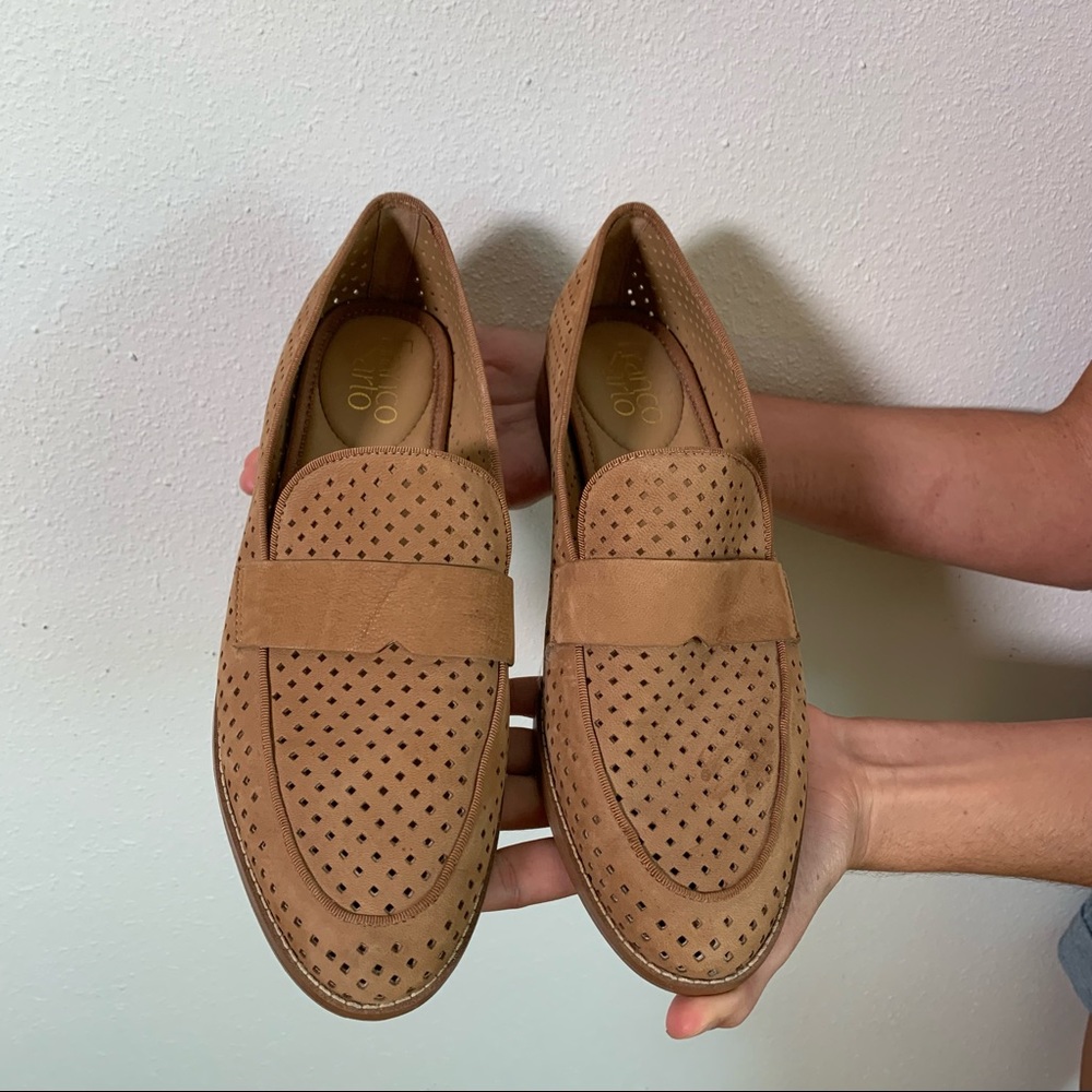 Classic Tan Loafers from Franco Sarto Size 7.5M